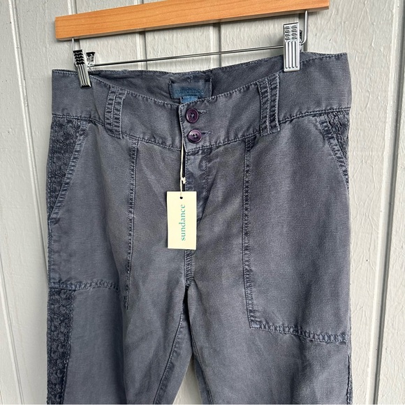 Sundance Organia Lace Pants Grey size 4 NWT - Picture 7 of 9
